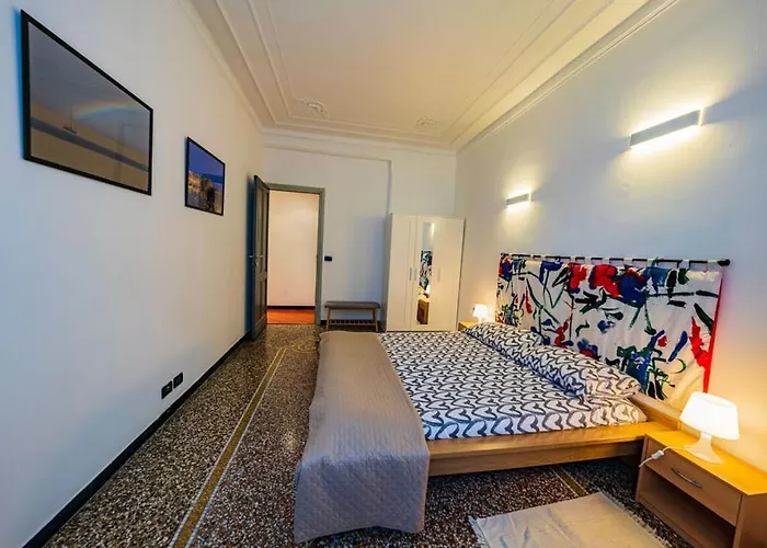 דירה La Casa Di Archimede ג'נובה